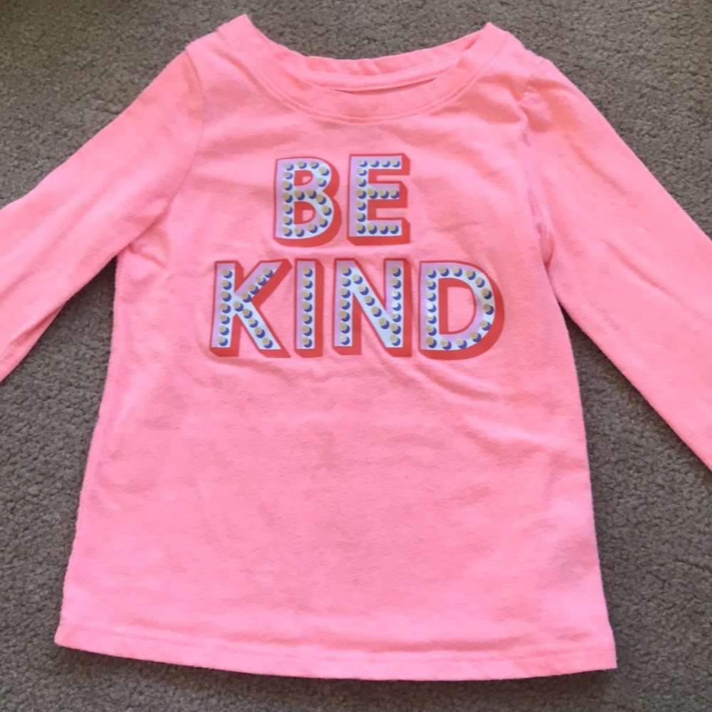 💝 10/$10 💝 "Be Kind” long sleeve shirt - Cat & Jack
